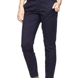 Navy blue Gap Skinny Mini Capri ankle pants